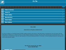 Tablet Screenshot of dstile.org